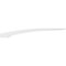 Ekena Millwork 5 1/2-in. W x 28-in. D x 40-in. H Thorton Architectural Grade PVC Knee Brace BRCP055X28X40THR - alternate 3
